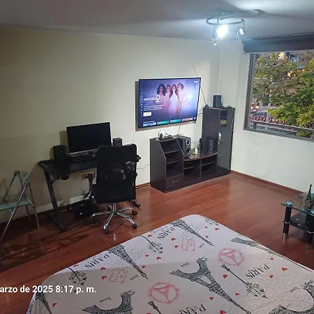 Full Equipado, Mejor Ubicacion En Centro Historico De Santiago Apartment